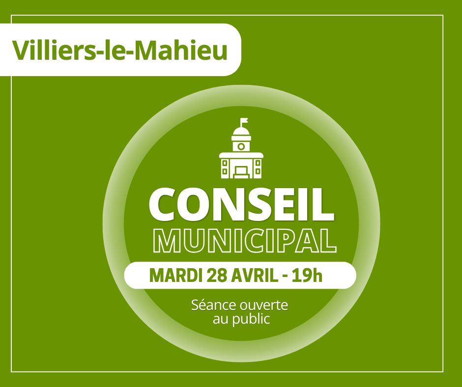 Conseil Municipal - 28 avril 2026