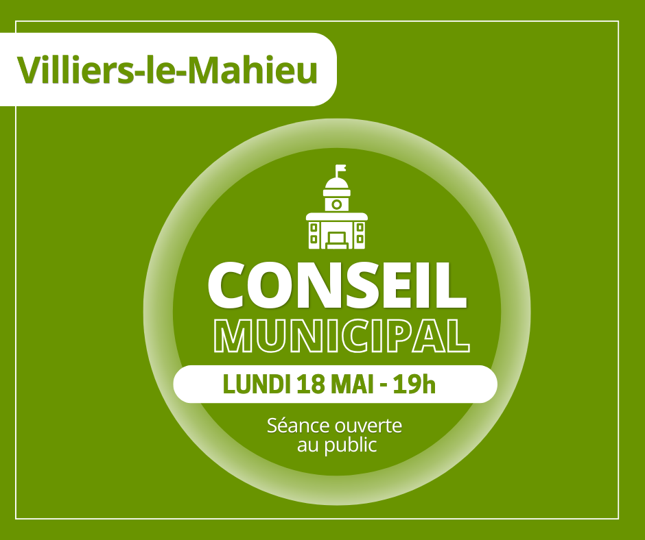 Conseil Municipal - 18 mai 2026