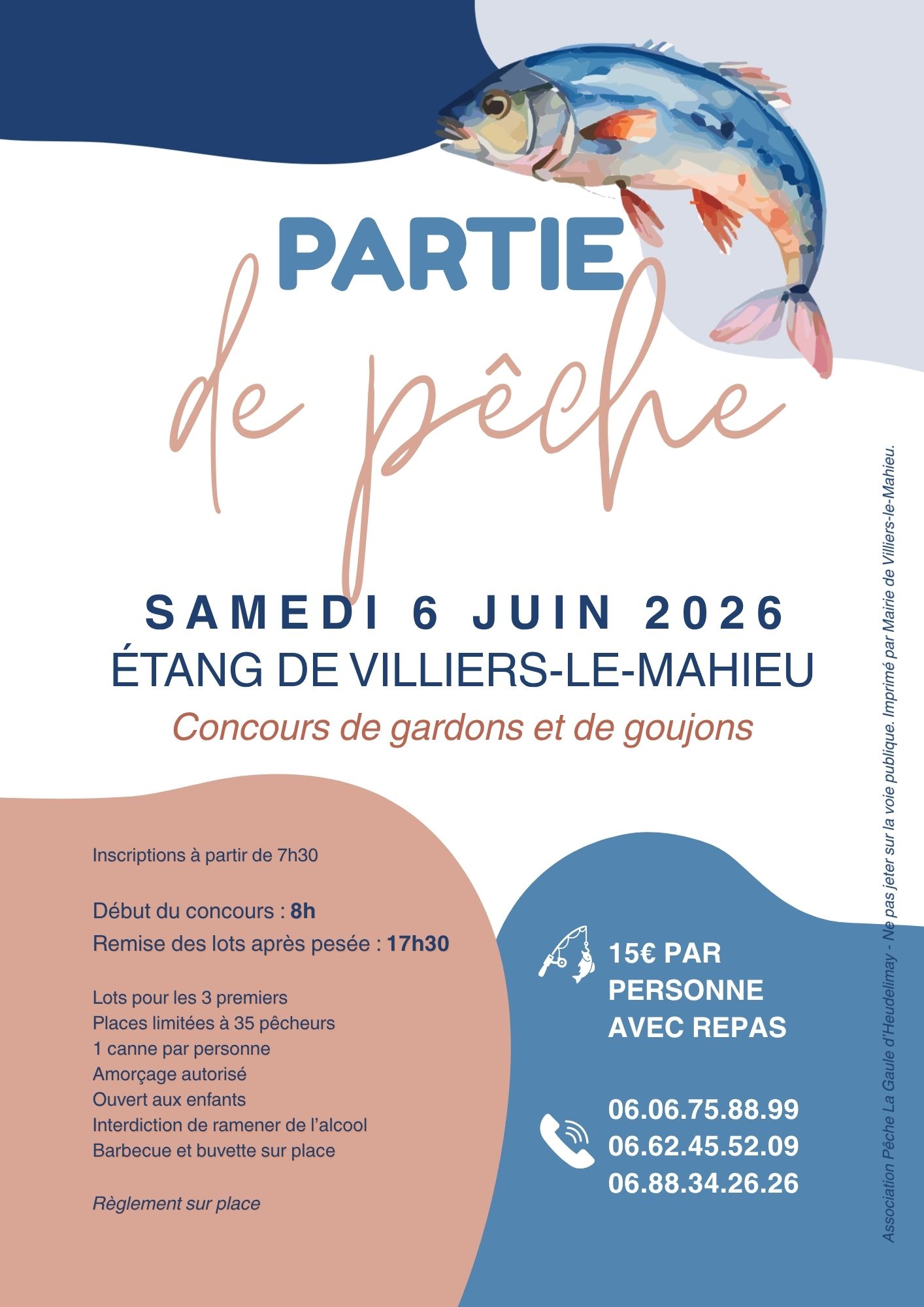 Partie de pêche - 6 juin